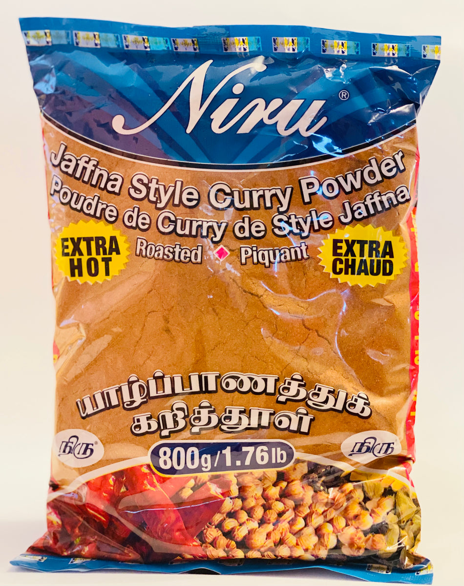 Niru Jaffna Style Roasted Curry Powder(EXTRA HOT) 800g MarsD Lanka