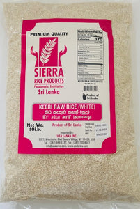 Sierra Keeri Raw Rice White - 10lb