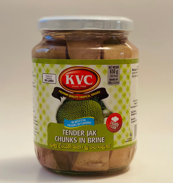 KVC Tender Jak Chunks In Brine - 650g