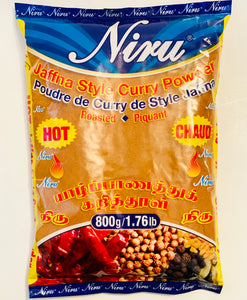 Niru Jaffna Style Roasted Curry Powder(HOT) - 800g