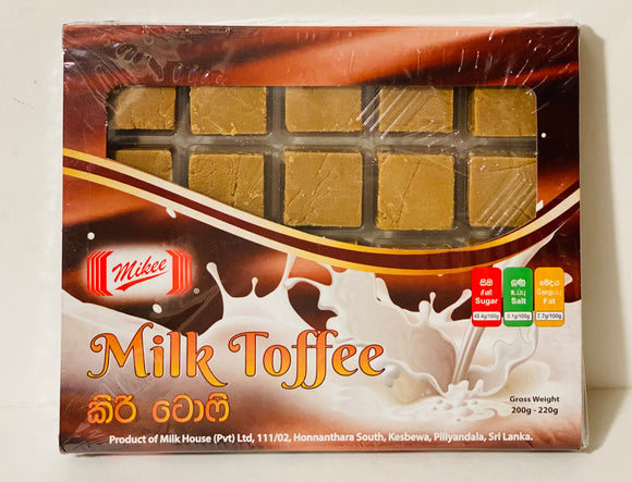 Mikee Milk Toffee - 220g