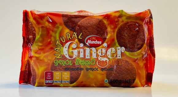 Munchee Ginger Biscuits - 400g
