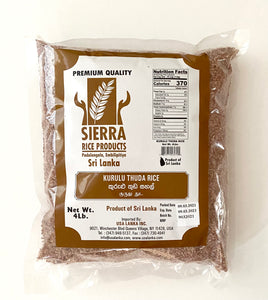 Sierra Kuruluthuda Rice - 4lb
