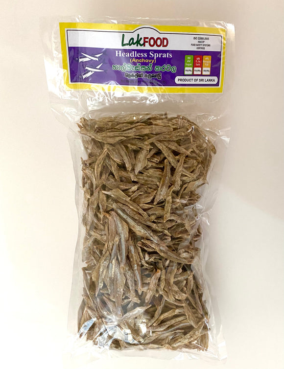 Headless Sprats(Dried Anchovy-Lakfood) - 454 g