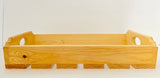 Wooden Serving Tray - With Spacing -Light Tan Color