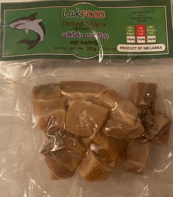 LakFood Dried Mora (Shark) - 200g