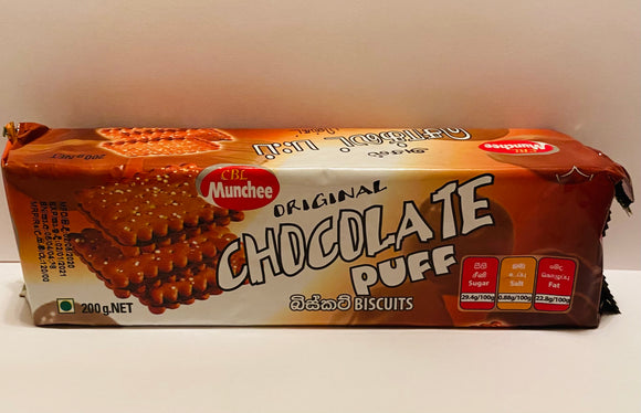 Munchee Chocolate Puff - 200g