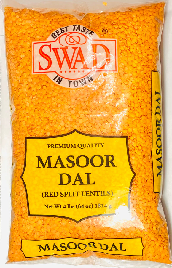 Swad Masoor Dal (Red Split Lentils) - 4lb