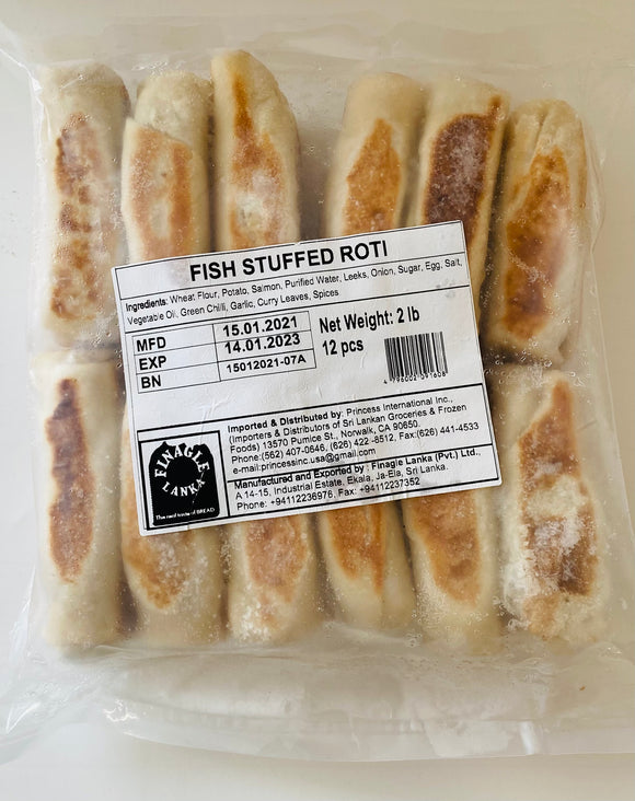 Finagle Fish Stuffed Roti(12 Pack) - 2lb (LOCAL DELIVERY ONLY)
