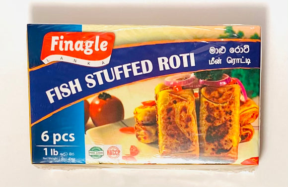 Finagle Fish Stuffed Roti - 6 Pieces(LOCAL DELIVERY ONLY) - 1LB