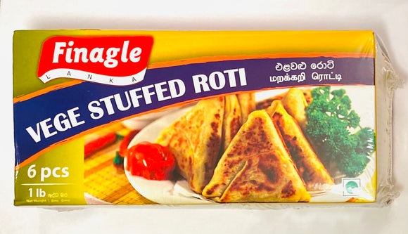 Finagle Vege Stuffed Roti - 6 Pieces(LOCAL DELIVERY ONLY) - 1LB