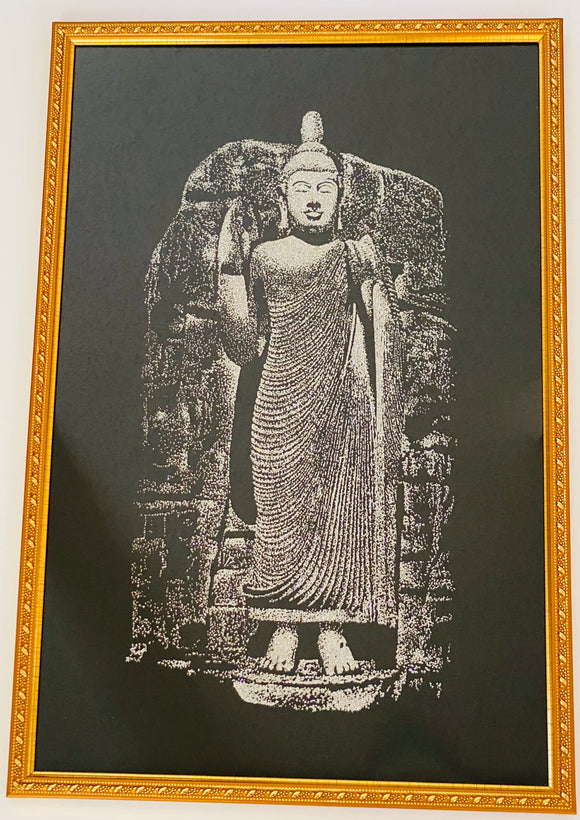 Traditional Buddha Framed Picture