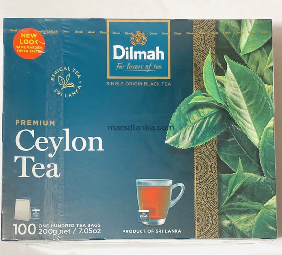 Dilmah Premium Ceylon Tea(100 Tea Bags) - 200G